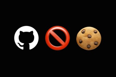 Banery o plikach cookies znikają z GitHub